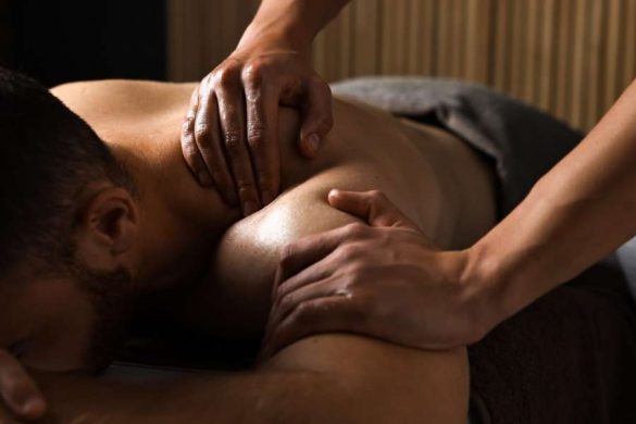 Targeted shoulder massage to actually feel long-term relaxation and tension release
